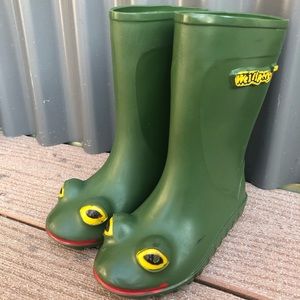 wellipets frog wellies